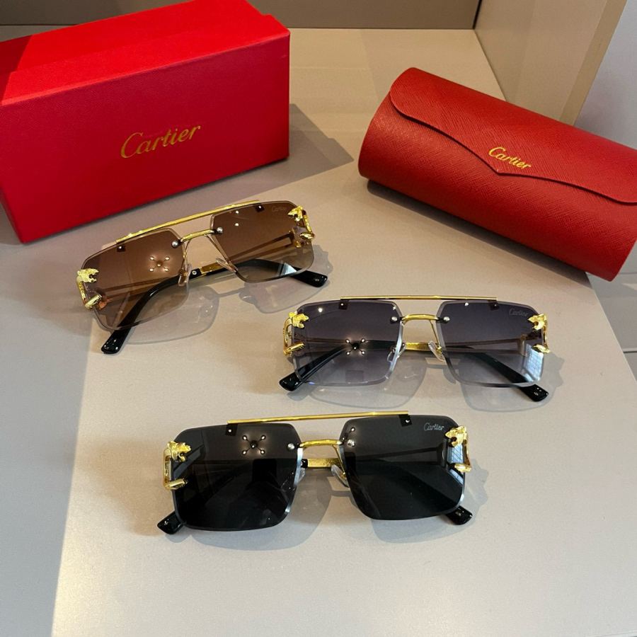 1:1 Replica Cartier sunglasses ¥ — Premium Replica — photo 9