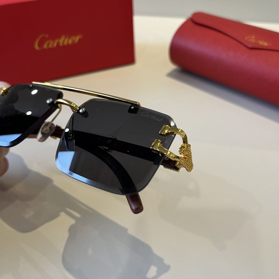 1:1 Replica Cartier sunglasses ¥ — Premium Replica — photo 4
