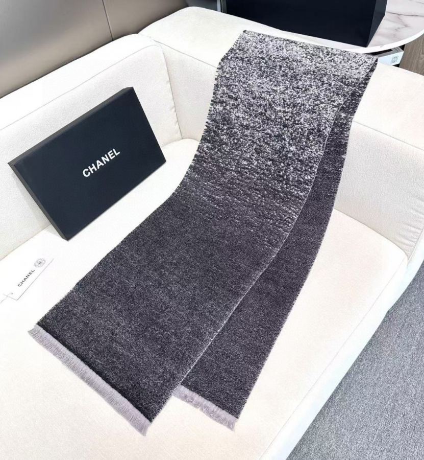 1:1 Replica Chanel scarf 𝐂𝐡𝐚𝐧𝐞𝐥 𝟐𝟒𝐁 C LOGO — Premium Replica — photo 4