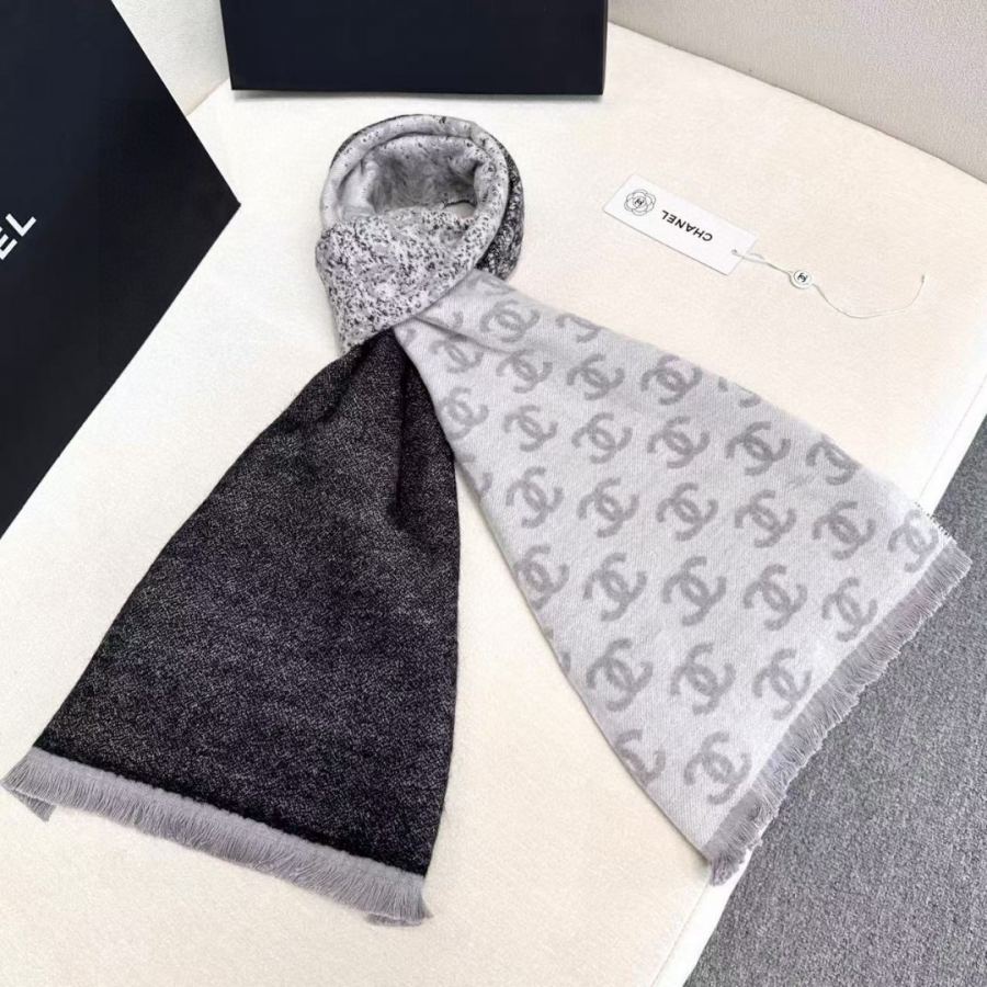 1:1 Replica Chanel scarf 𝐂𝐡𝐚𝐧𝐞𝐥 𝟐𝟒𝐁 C LOGO — Premium Replica — photo 6
