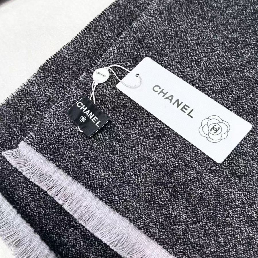1:1 Replica Chanel scarf 𝐂𝐡𝐚𝐧𝐞𝐥 𝟐𝟒𝐁 C LOGO — Premium Replica — photo 9