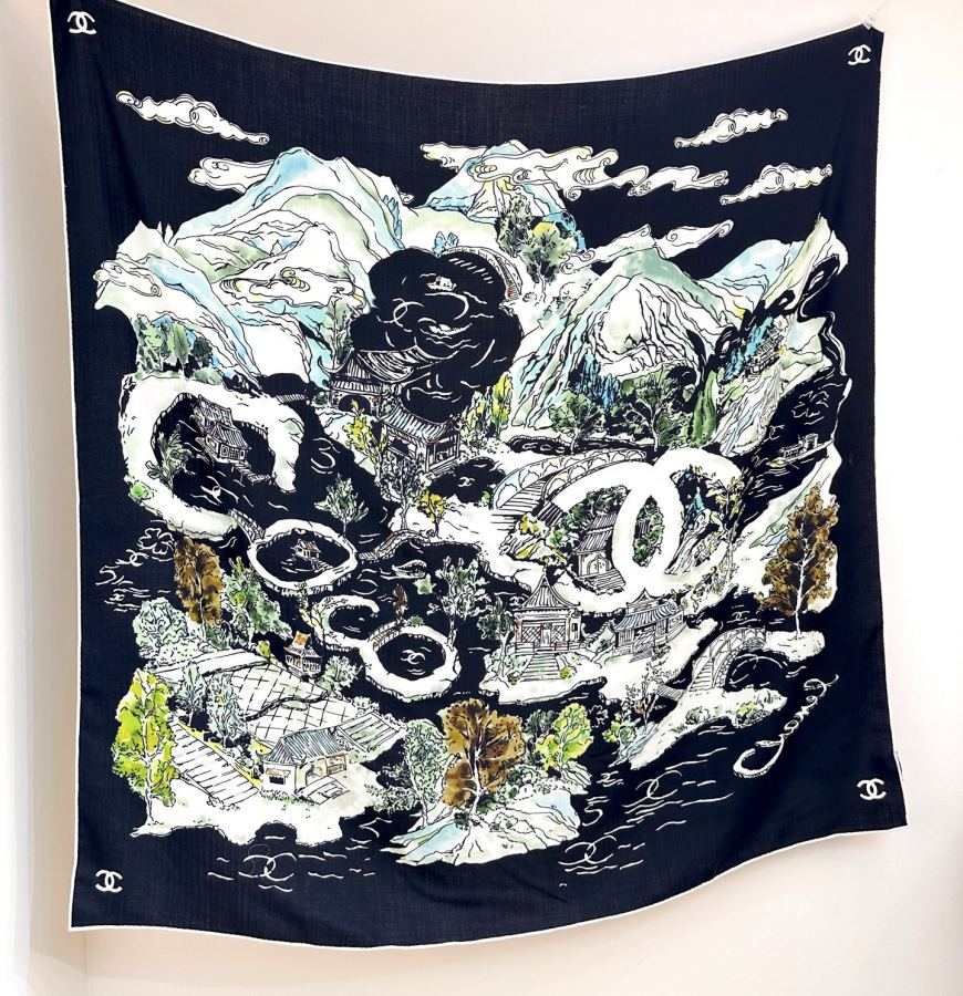 1:1 Replica Chanel scarf Chanel — Premium Replica — photo 3