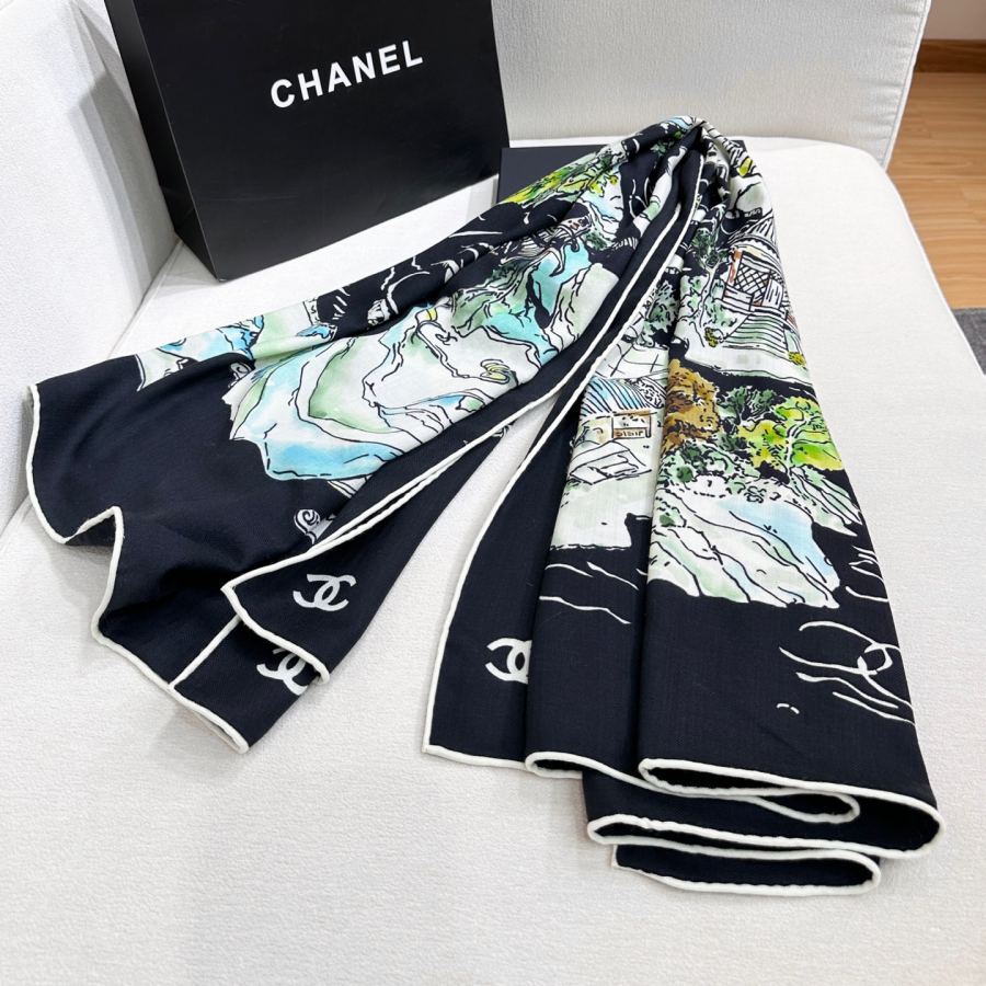 1:1 Replica Chanel scarf Chanel — Premium Replica — photo 4
