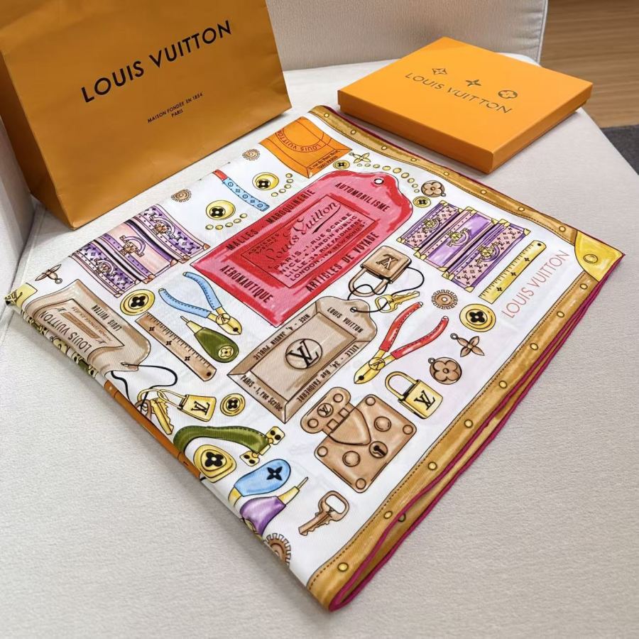 1:1 Replica LV scarf LV Tool Box Monogram — 1:1 Replica — photo 3
