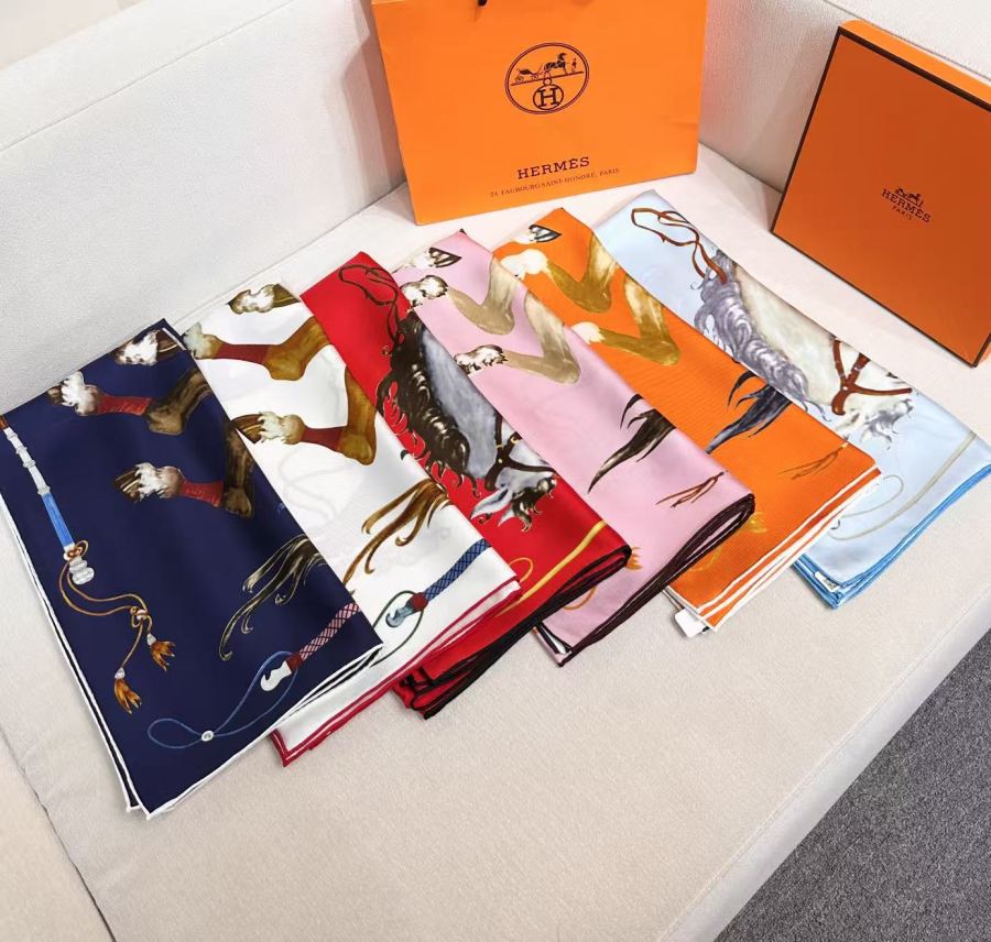 1:1 Replica Hermes Scarf “ ”90 -Hermes — AAA Quality Replica — photo 9