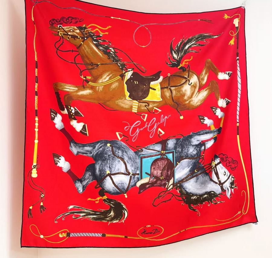 1:1 Replica Hermes Scarf “ ”90 -Hermes — AAA Quality Replica — photo 4
