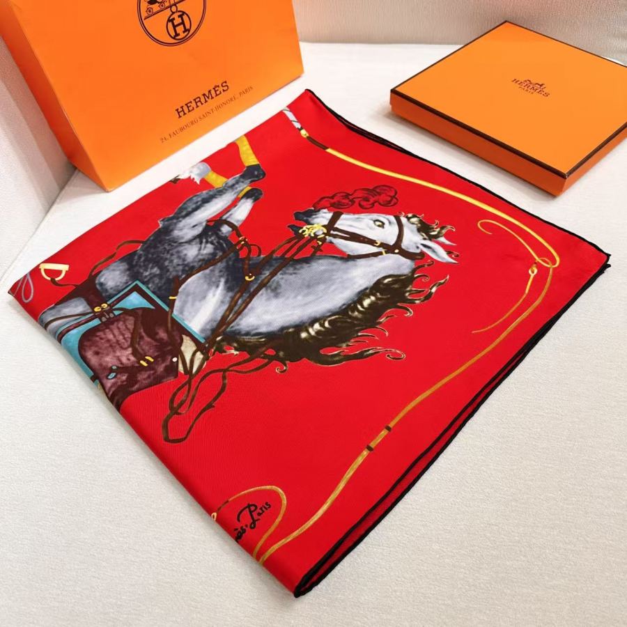 1:1 Replica Hermes Scarf “ ”90 -Hermes — AAA Quality Replica — photo 3