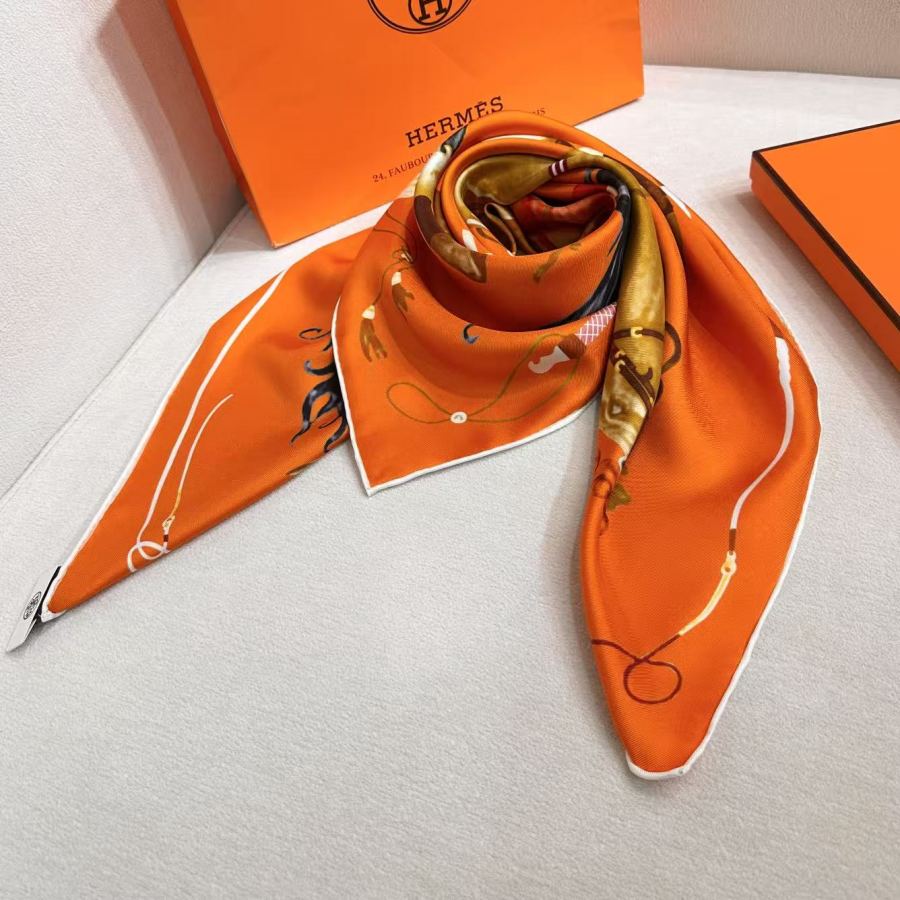 1:1 Replica Hermes Scarf “ ”90 -Hermes — AAA Quality Replica — photo 5