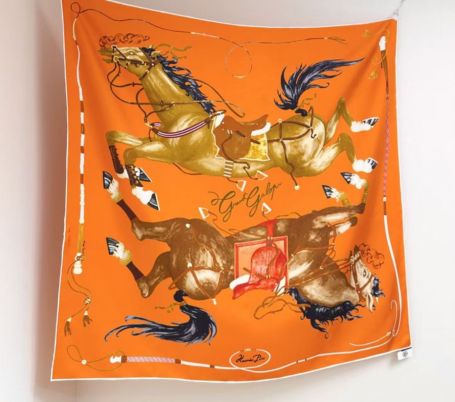 1:1 Replica Hermes Scarf “ ”90 -Hermes — AAA Quality Replica — photo 4