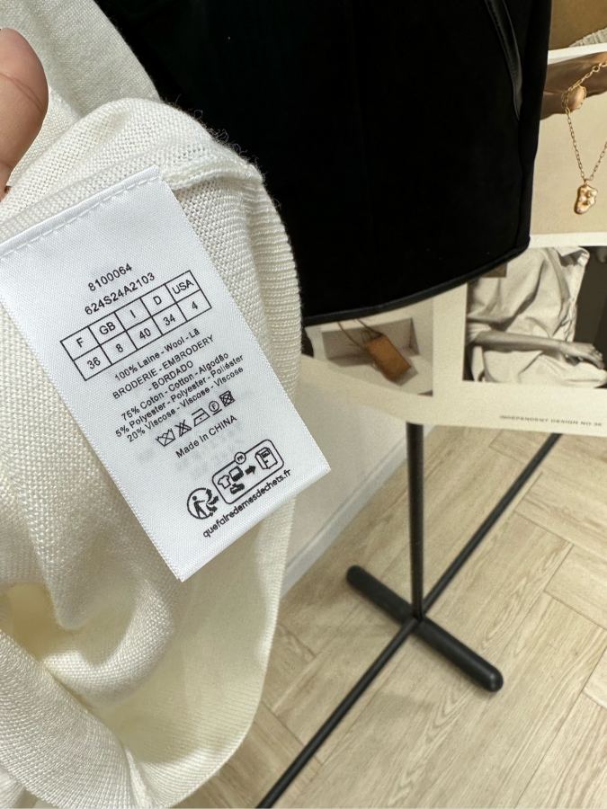 1:1 Replica Dior Women D White — 1:1 Replica — photo 6