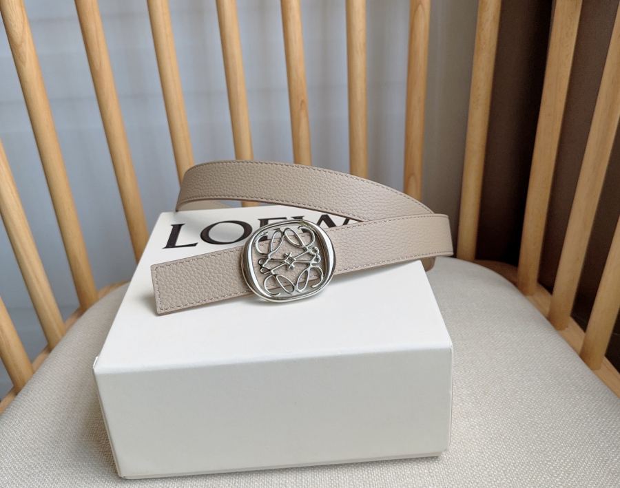 1:1 Replica Loewe Belt LOEWE Anagram 2 8cm — AAA Quality Replica