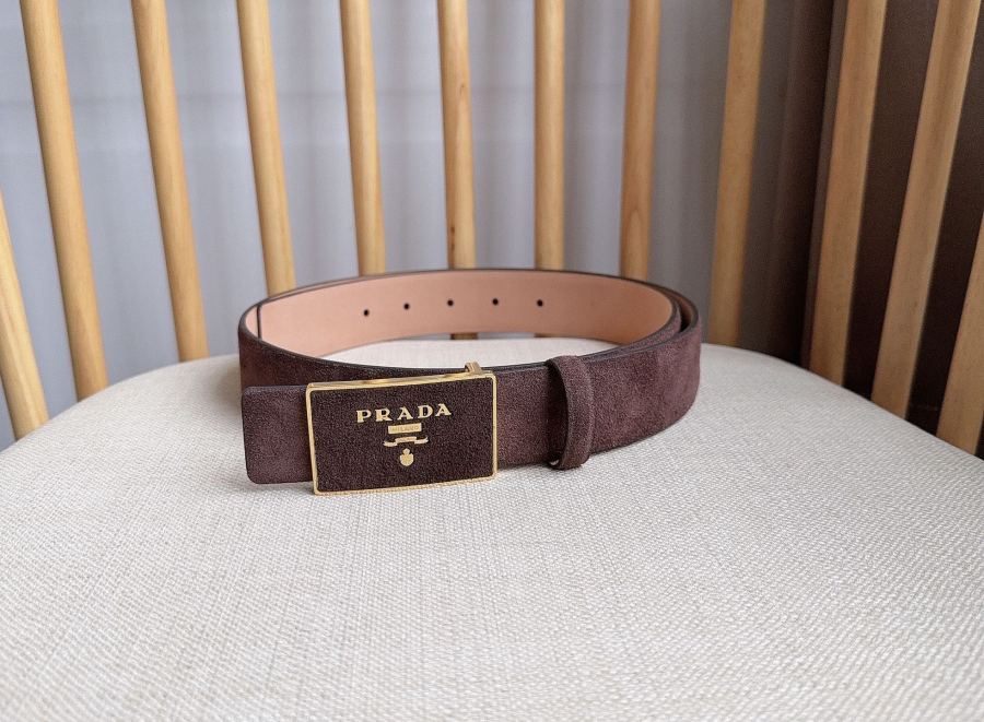 1:1 Replica Prada belt PRADA New:3.5cm — AAA Quality Replica — photo 2