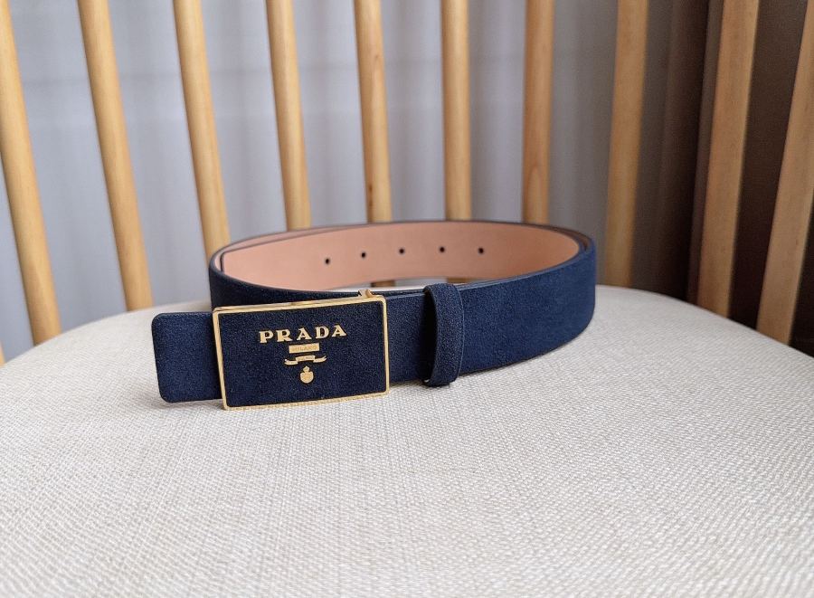 1:1 Replica Prada belt PRADA New:3.5cm — AAA Quality Replica — photo 2