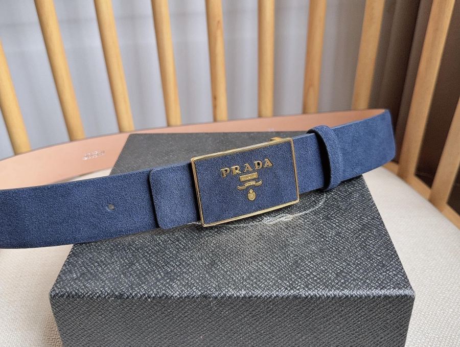 1:1 Replica Prada belt PRADA New:3.5cm — AAA Quality Replica — photo 7