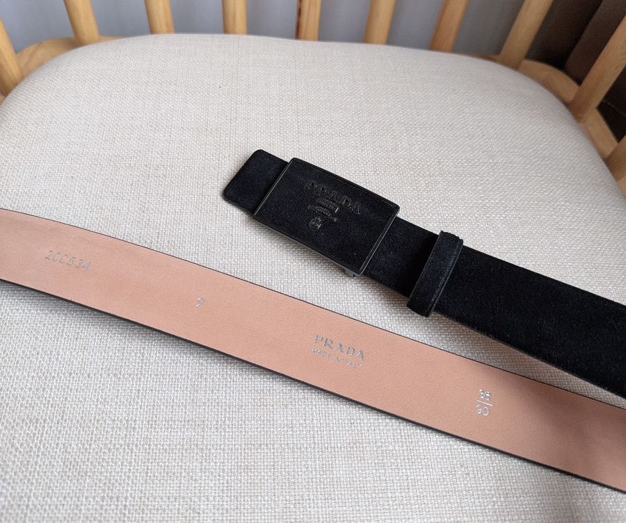 1:1 Replica Prada belt PRADA New:3.5cm — Premium Replica — photo 3