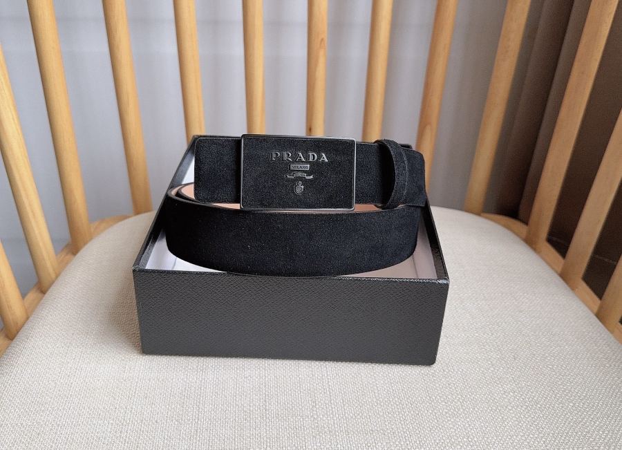 1:1 Replica Prada belt PRADA New:3.5cm — Premium Replica — photo 5