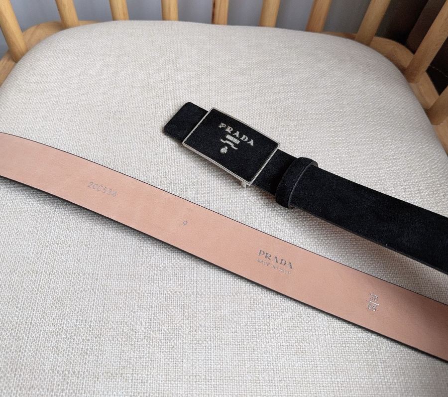 1:1 Replica Prada belt PRADA New:3.5cm — 1:1 Replica — photo 3