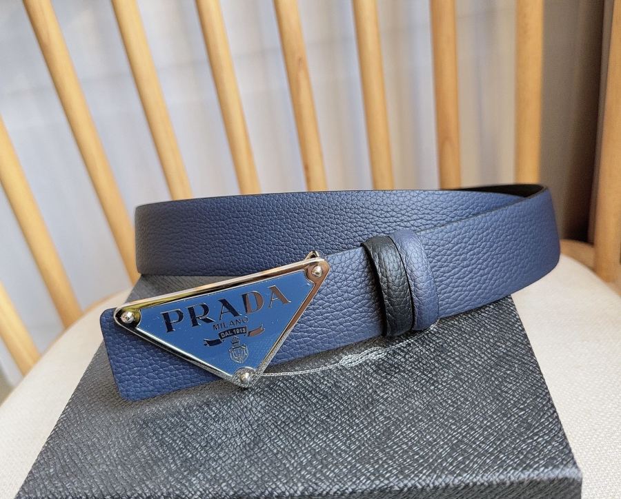 1:1 Replica Prada belt PRADA New:3.5cm — AAA Quality Replica — photo 2