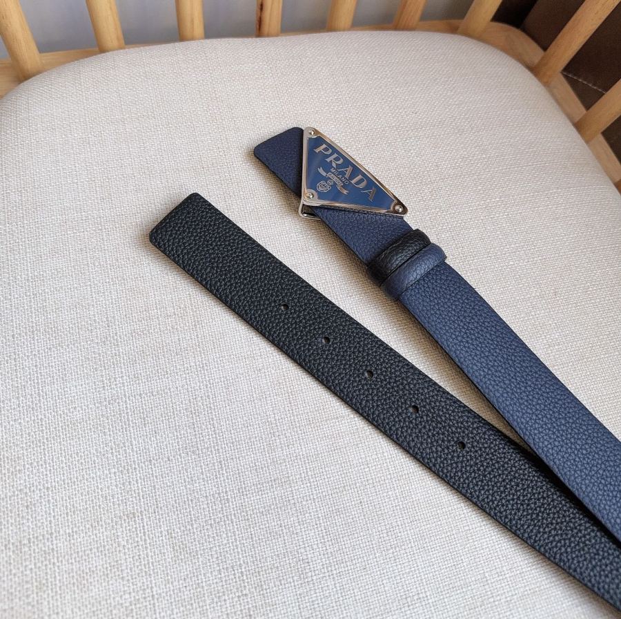 1:1 Replica Prada belt PRADA New:3.5cm — AAA Quality Replica — photo 3