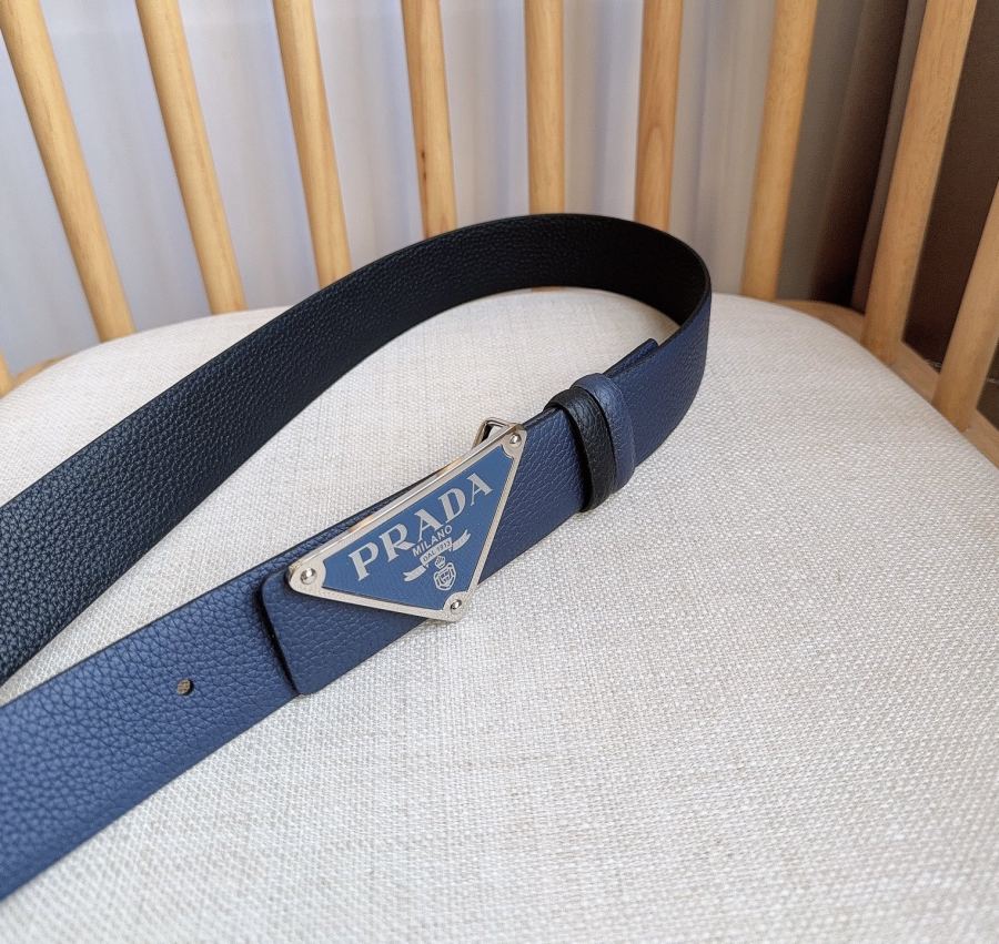 1:1 Replica Prada belt PRADA New:3.5cm — AAA Quality Replica — photo 8