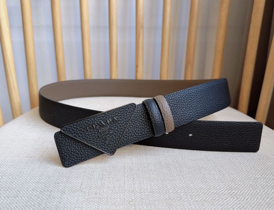 1:1 Replica Prada belt PRADA New:3.5cm — AAA Quality Replica — photo 4