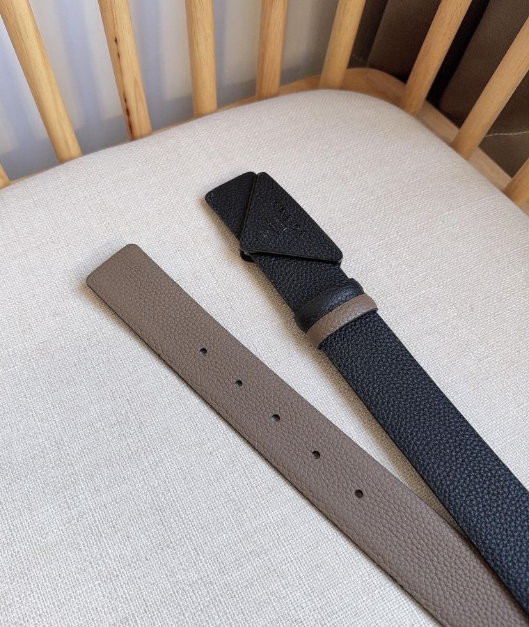 1:1 Replica Prada belt PRADA New:3.5cm — AAA Quality Replica — photo 3