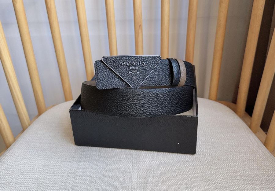 1:1 Replica Prada belt PRADA New:3.5cm — AAA Quality Replica — photo 5