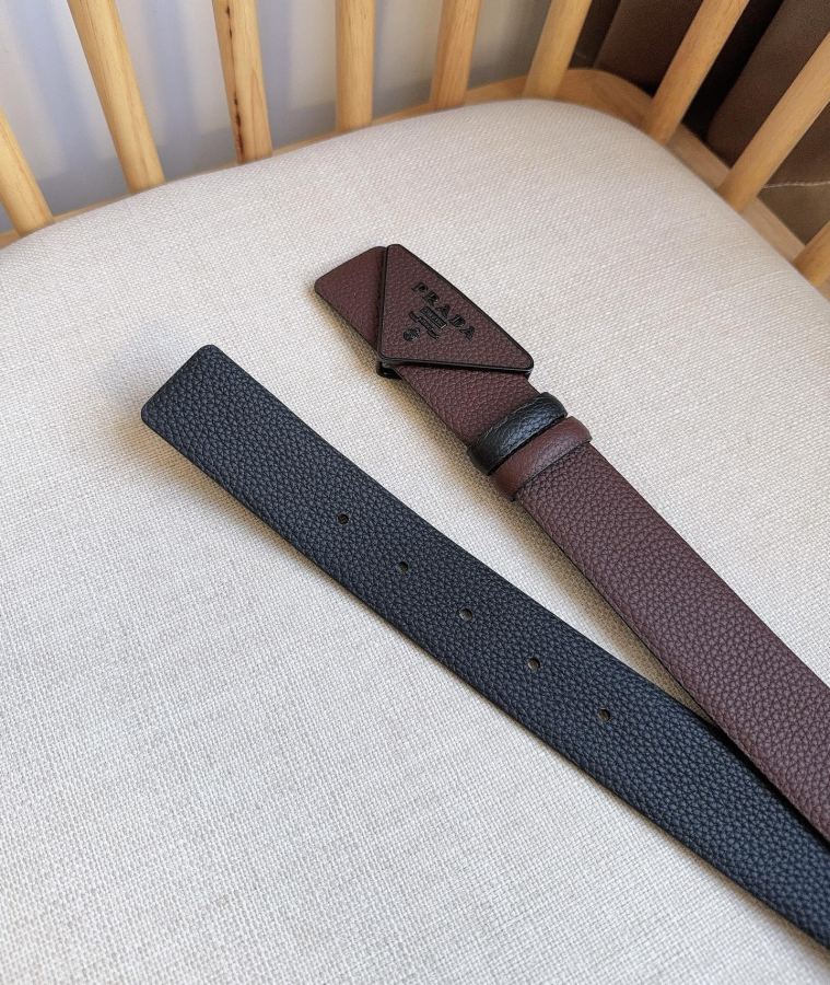 1:1 Replica Prada belt PRADA New:3.5cm — Premium Replica — photo 3