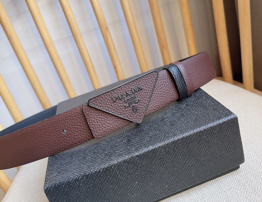 1:1 Replica Prada belt PRADA New:3.5cm — Premium Replica — photo 7