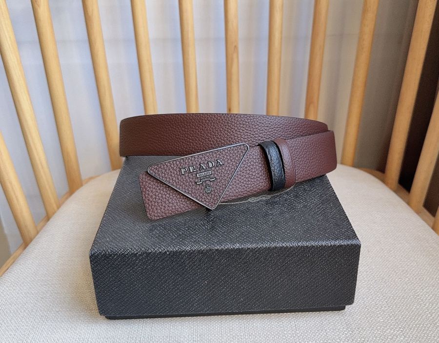 1:1 Replica Prada belt PRADA New:3.5cm — Premium Replica