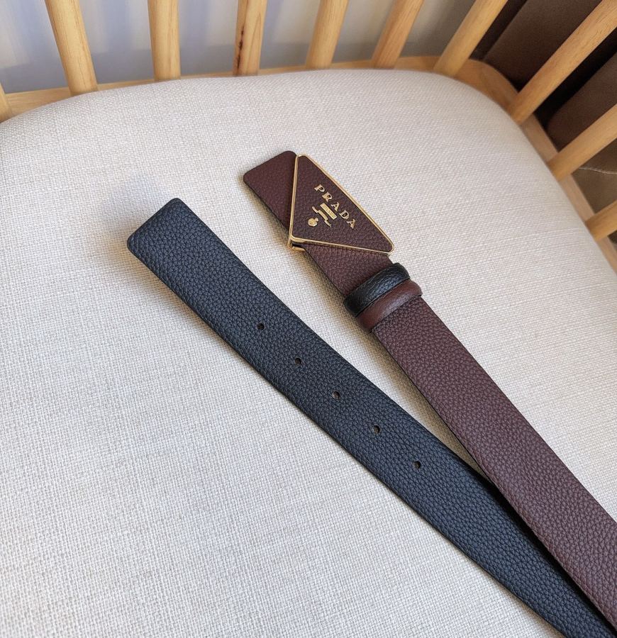 1:1 Replica Prada belt PRADA New:3.5cm — 1:1 Replica — photo 3