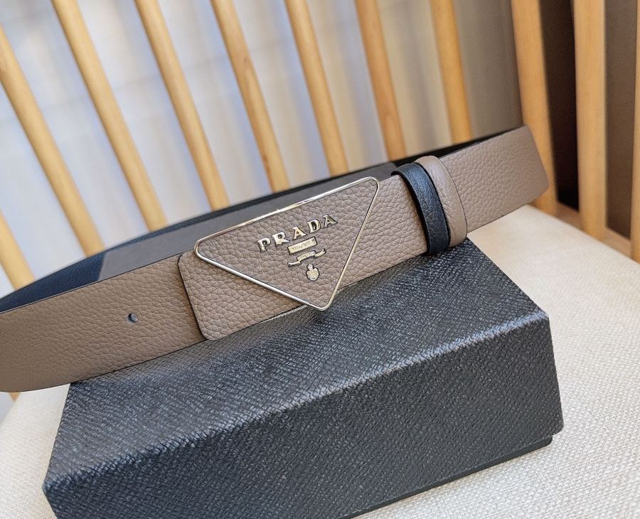 1:1 Replica Prada belt PRADA New:3.5cm — 1:1 Replica — photo 4