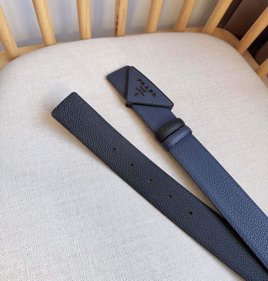 1:1 Replica Prada belt PRADA New:3.5cm — AAA Quality Replica — photo 3