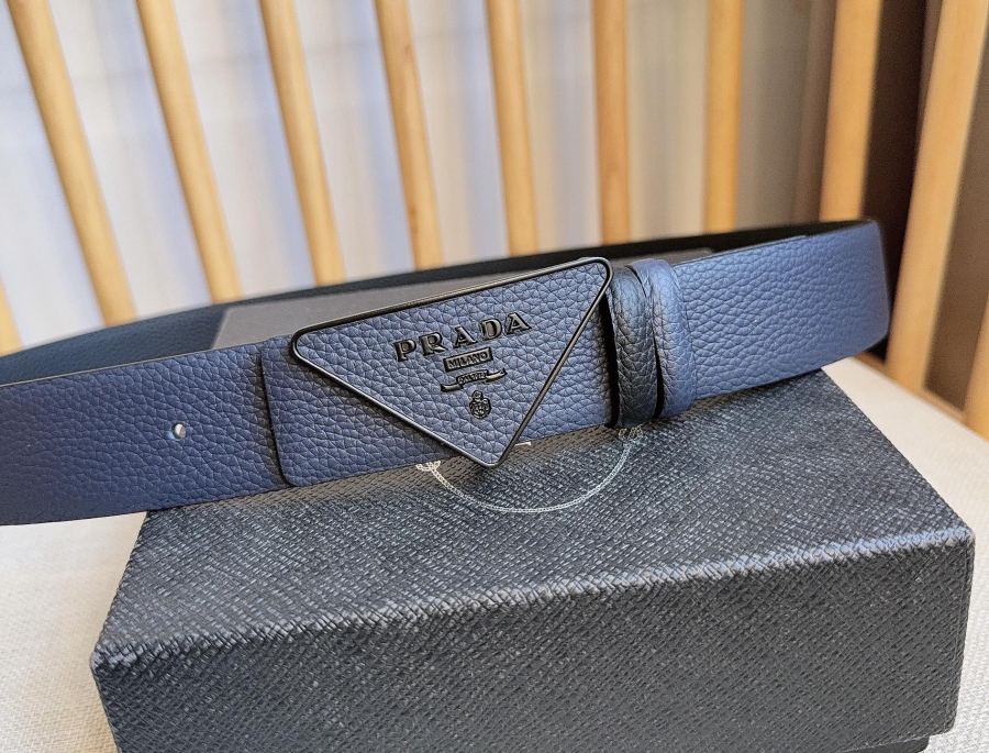 1:1 Replica Prada belt PRADA New:3.5cm — AAA Quality Replica — photo 7
