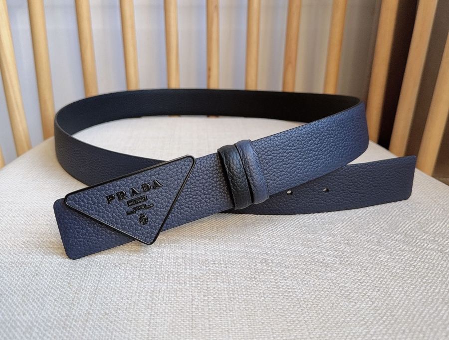 1:1 Replica Prada belt PRADA New:3.5cm — AAA Quality Replica — photo 4
