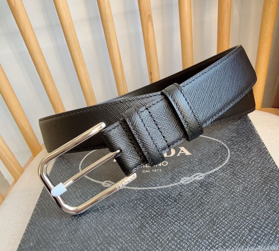1:1 Replica Prada belt PRADA New:3.5cm — AAA Quality Replica — photo 2