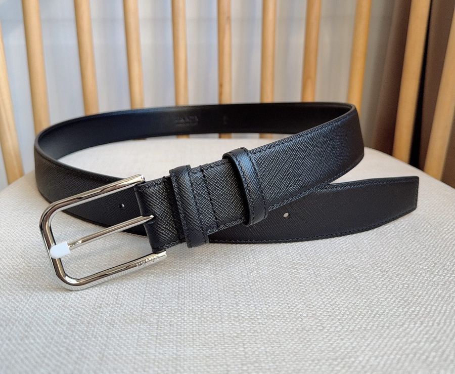 1:1 Replica Prada belt PRADA New:3.5cm — AAA Quality Replica — photo 4