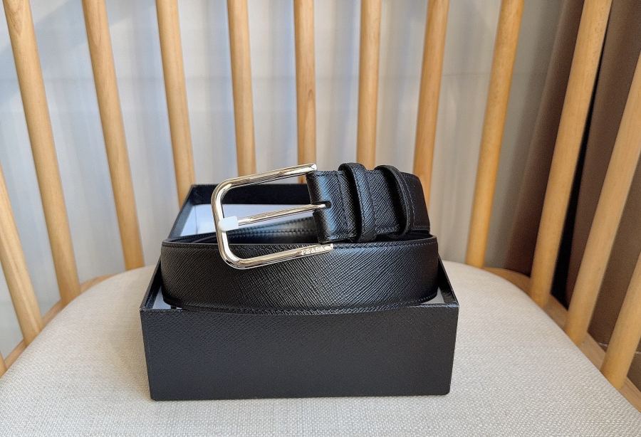 1:1 Replica Prada belt PRADA New:3.5cm — AAA Quality Replica — photo 5