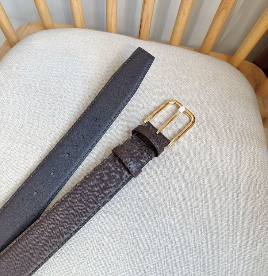 1:1 Replica Prada belt PRADA New:3.5cm — AAA Quality Replica — photo 6