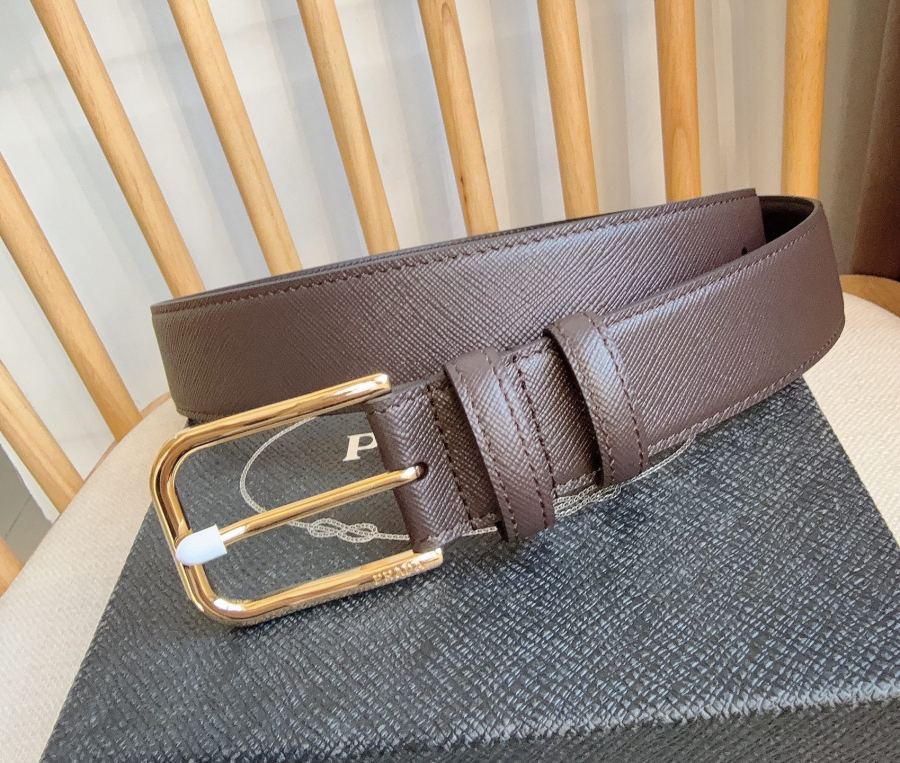 1:1 Replica Prada belt PRADA New:3.5cm — AAA Quality Replica — photo 2