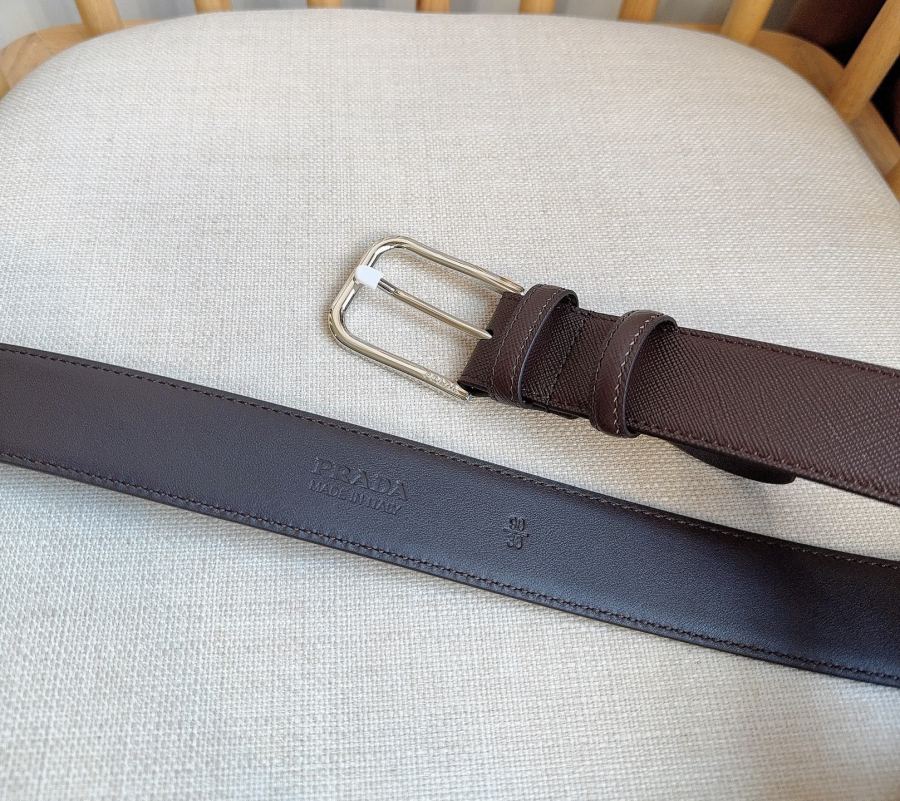 1:1 Replica Prada belt PRADA New:3.5cm — 1:1 Replica — photo 3