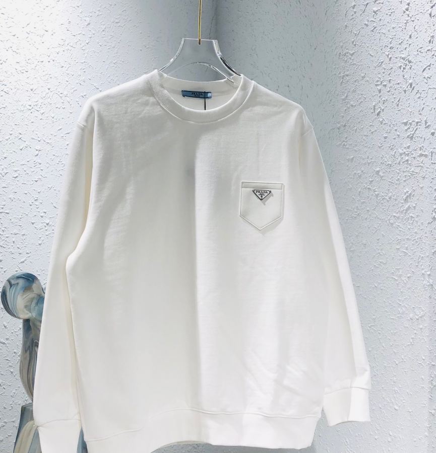 1:1 Replica Prada men PRADA crew neck sweatshirt — Premium Replica