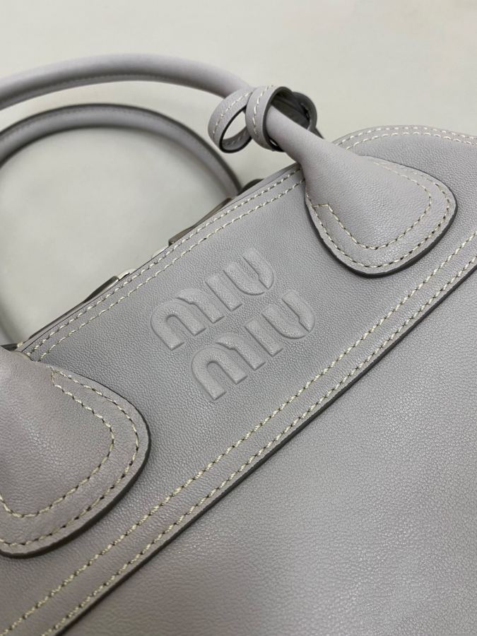 1:1 Replica Miu bag Granite gray, mini — Premium Replica — photo 5