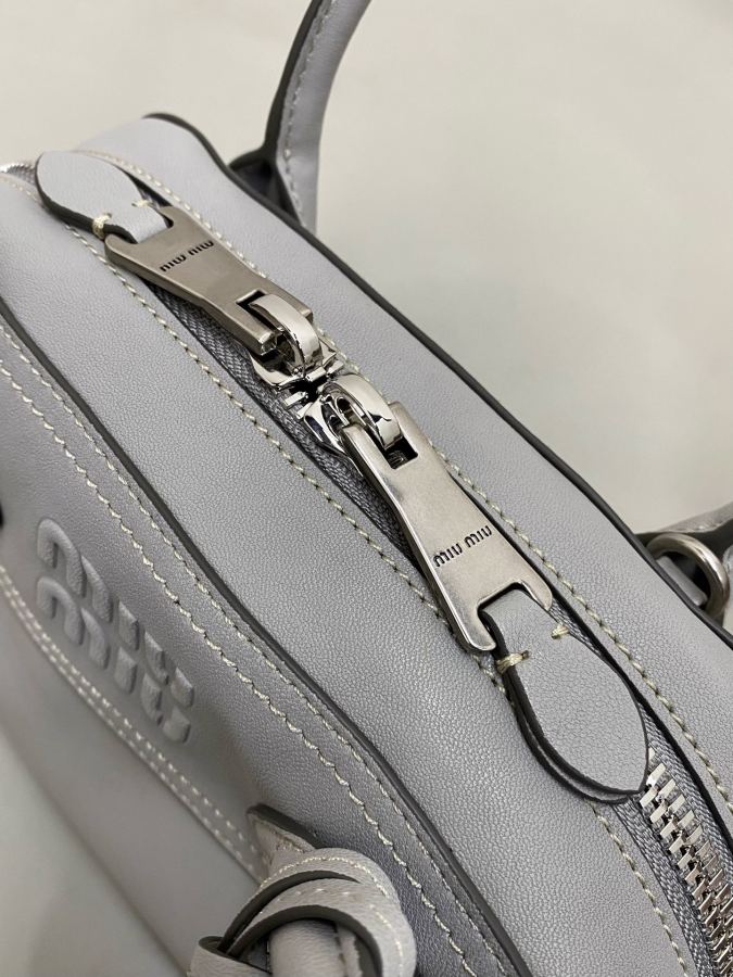 1:1 Replica Miu bag Granite gray, mini — Premium Replica — photo 6