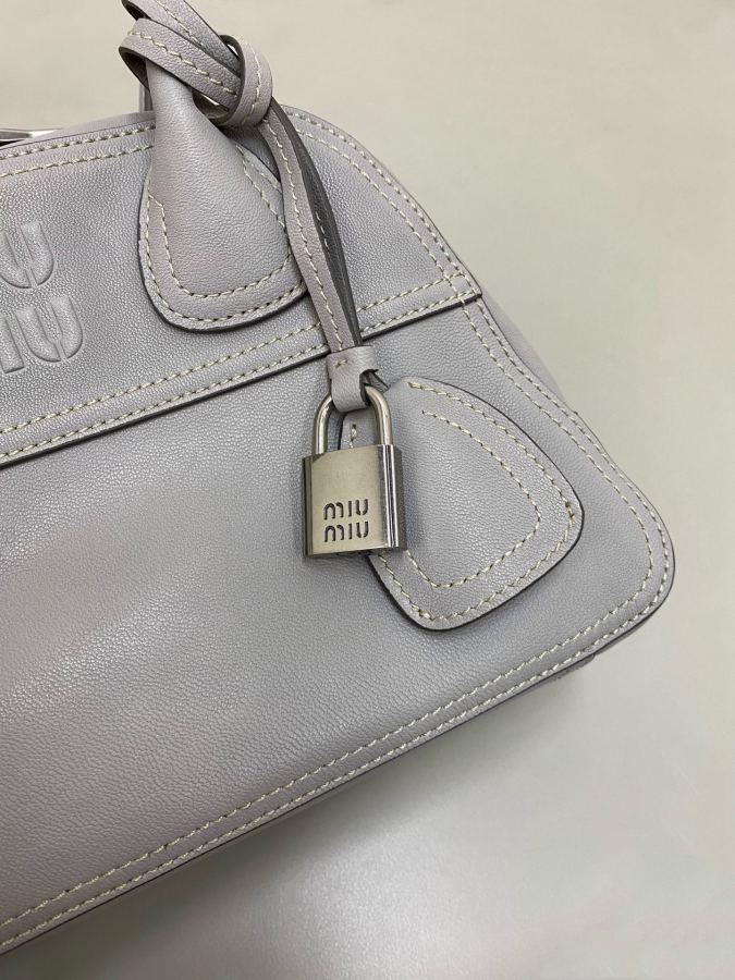 1:1 Replica Miu bag Granite gray, mini — Premium Replica — photo 7