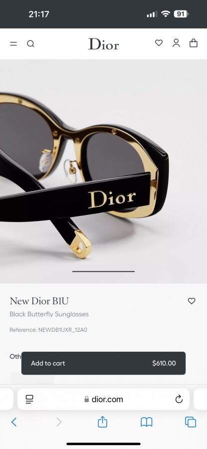 1:1 Replica dior glasses Dio* — AAA Quality Replica — photo 6