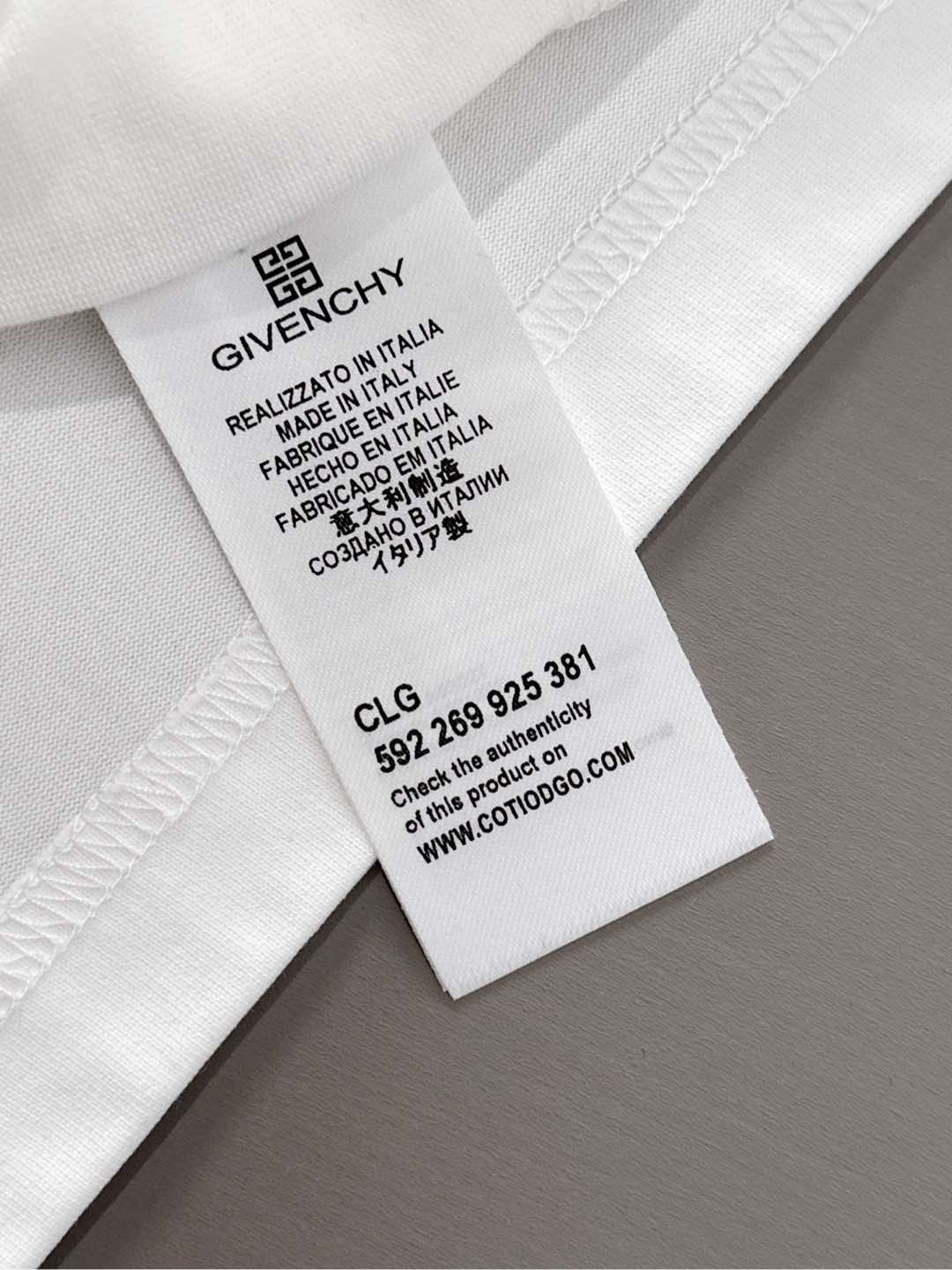 1:1 Replica GVC men T logo — AAA Quality Replica — photo 9