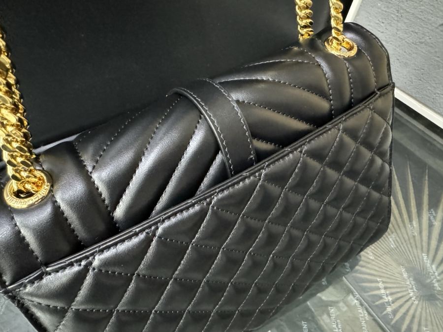 1:1 Replica YSL bag # (plain black gold) — AAA Quality Replica — photo 4