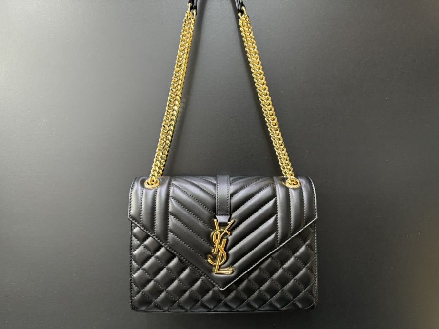 1:1 Replica YSL bag # (plain black gold) — AAA Quality Replica — photo 9