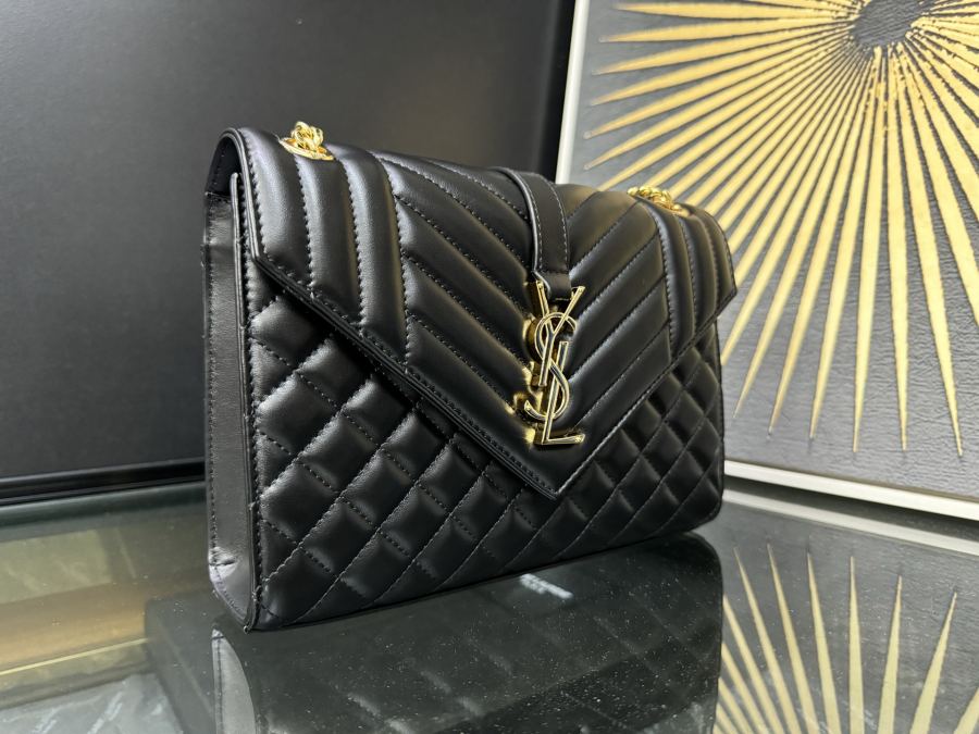 1:1 Replica YSL bag # (plain black gold) — AAA Quality Replica — photo 2